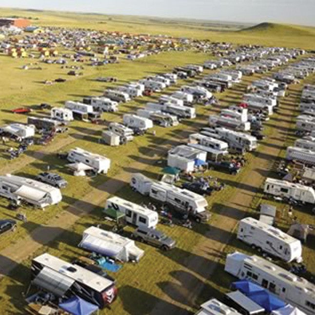 RV Camping at Pappy Hoel Campground - Sturgis, SD