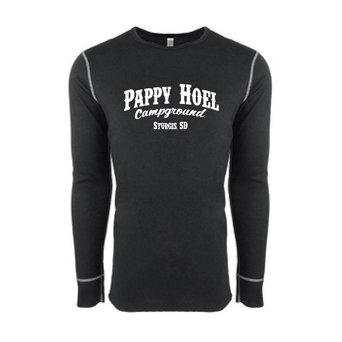 Pappy Thermal Long-Sleeve  -  BLACK