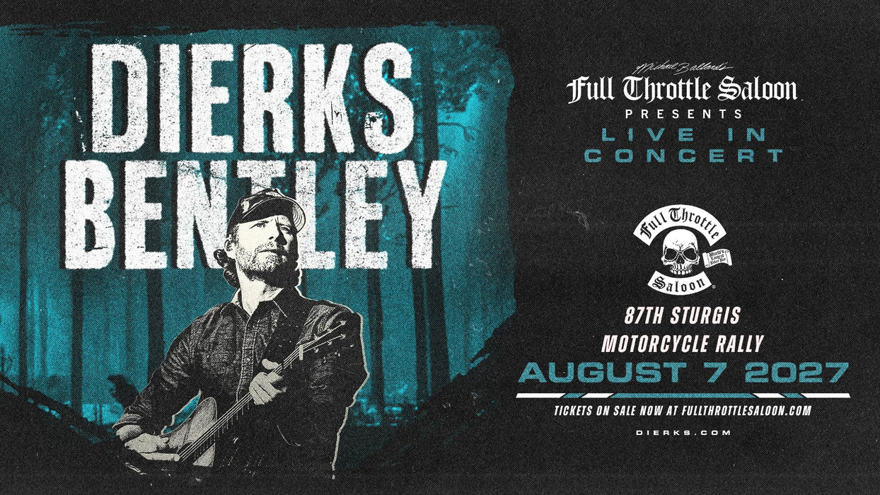 2027 Wristband - 1 Night August 7 Campground Admission Dierks Bentley @ Full Throttle Saloon