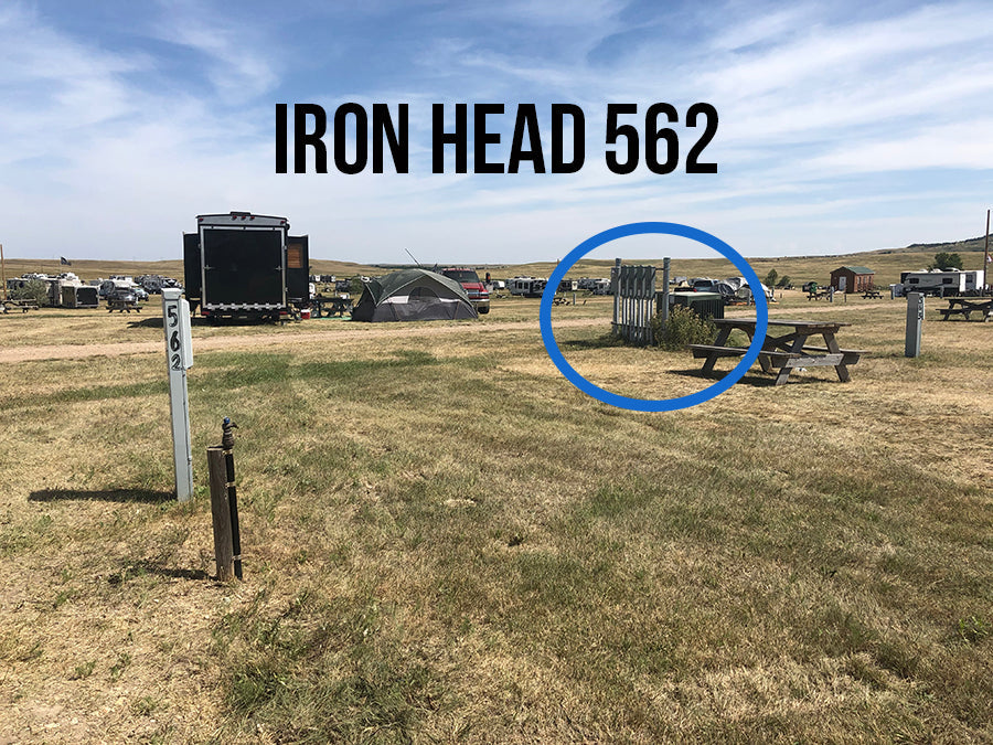 2026 Iron Head RV Park - (40' X 55') PULL THROUGH SITES (Sites 500 to 598)