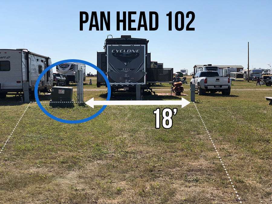 2026 Pan Head RV Park (30' X 60') Sites **NOT PULL THROUGH** 73 - 170